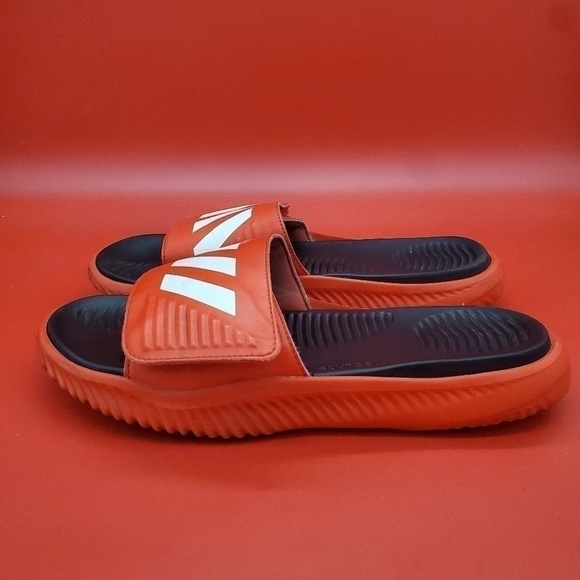 Adidas Shoes Men’s 9 Alphabounce Slides Red - Picture 1 of 8